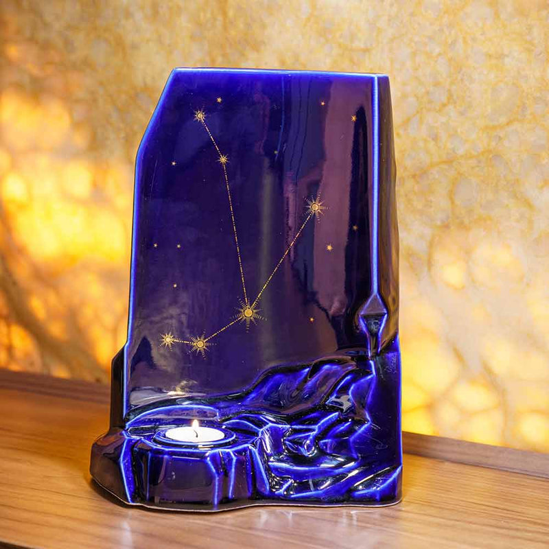 Zodiac Star Sign Adult Cremation Urn for Ashes Range Aries On Desk