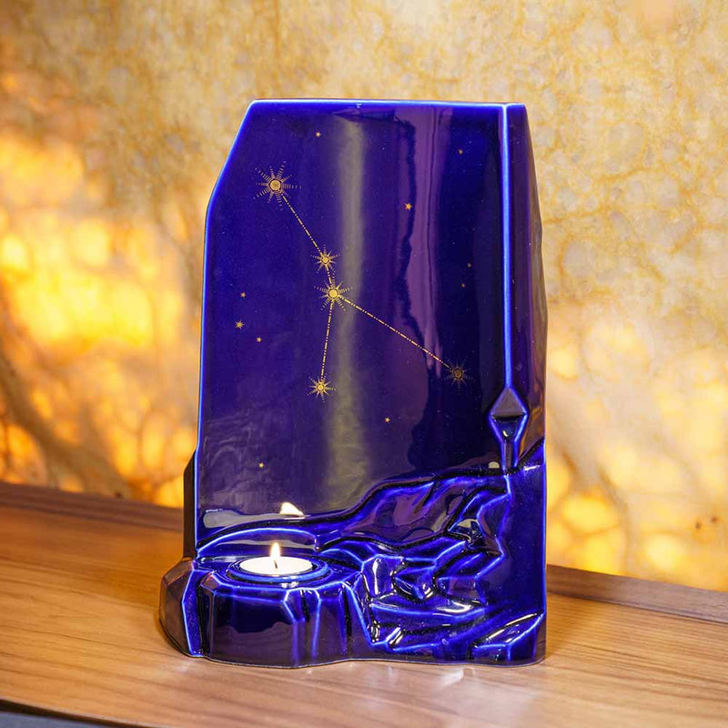 Zodiac Star Sign Adult Cremation Urn for Ashes Range Cancer On Shelf