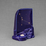 Zodiac Star Sign Adult Cremation Urn for Ashes Range Cancer Right Facing