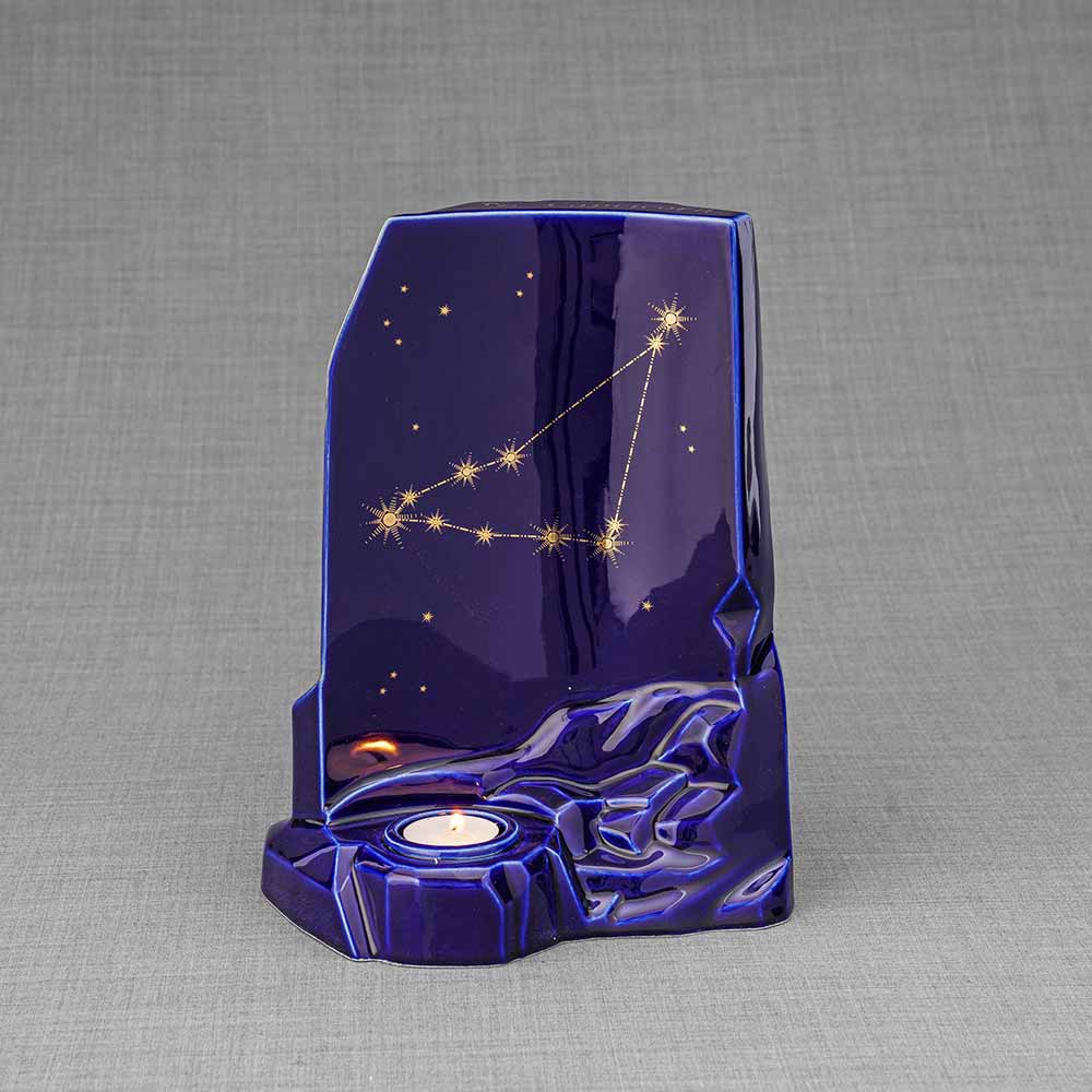 Zodiac Star Sign Adult Cremation Urn for Ashes Range Capricorn