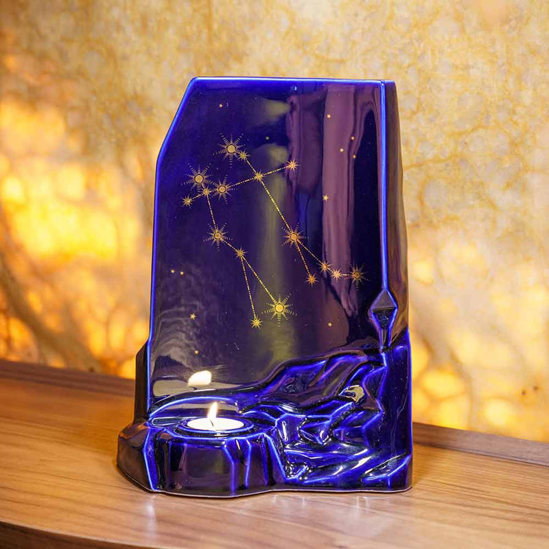 Zodiac Star Sign Adult Cremation Urn for Ashes Range Gemini on Desk