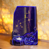 Zodiac Star Sign Adult Cremation Urn for Ashes Range Leo on Shelf