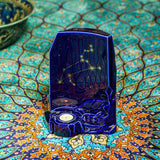 Zodiac Star Sign Adult Cremation Urn for Ashes Range Leo on Table