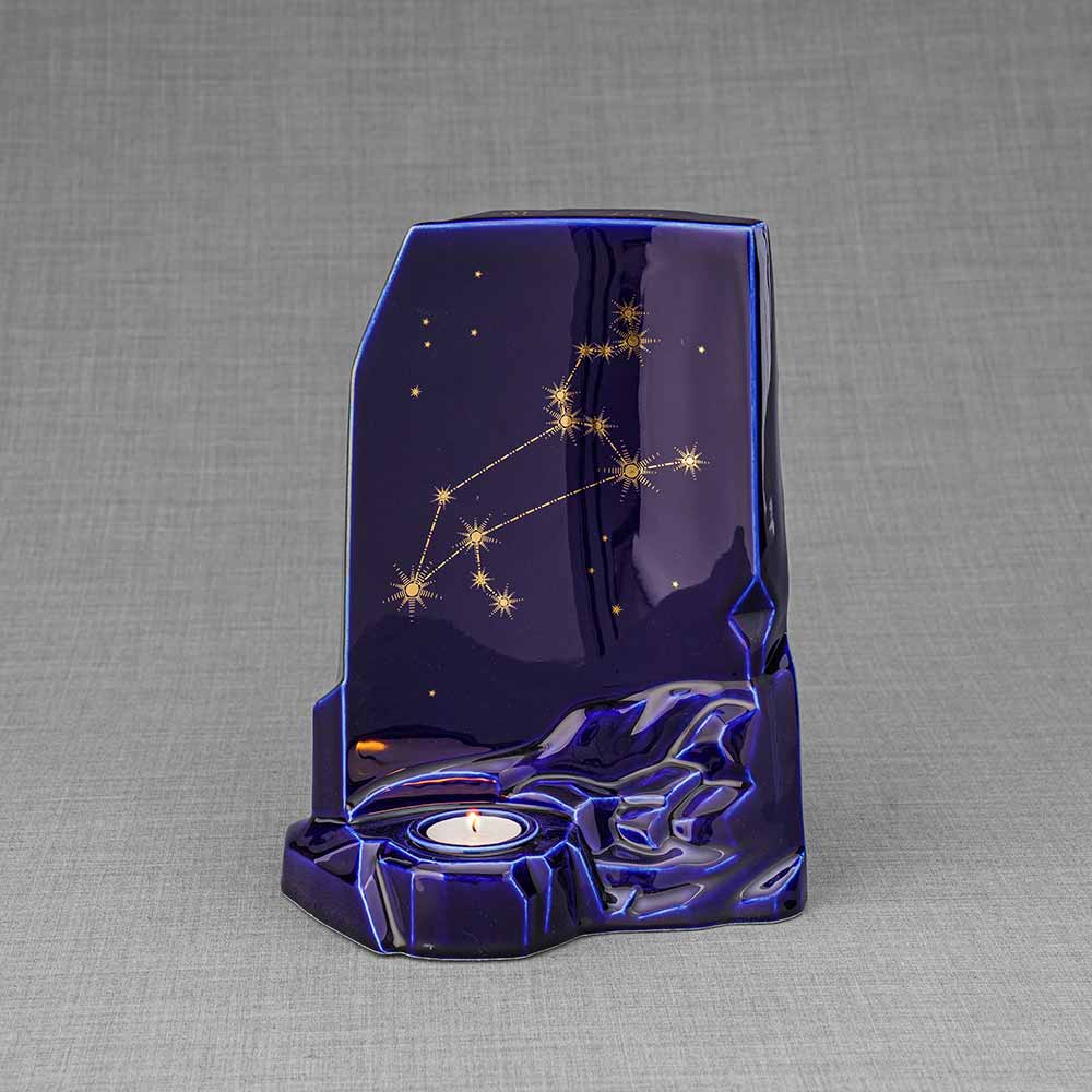 Zodiac Star Sign Adult Cremation Urn for Ashes Range Leo