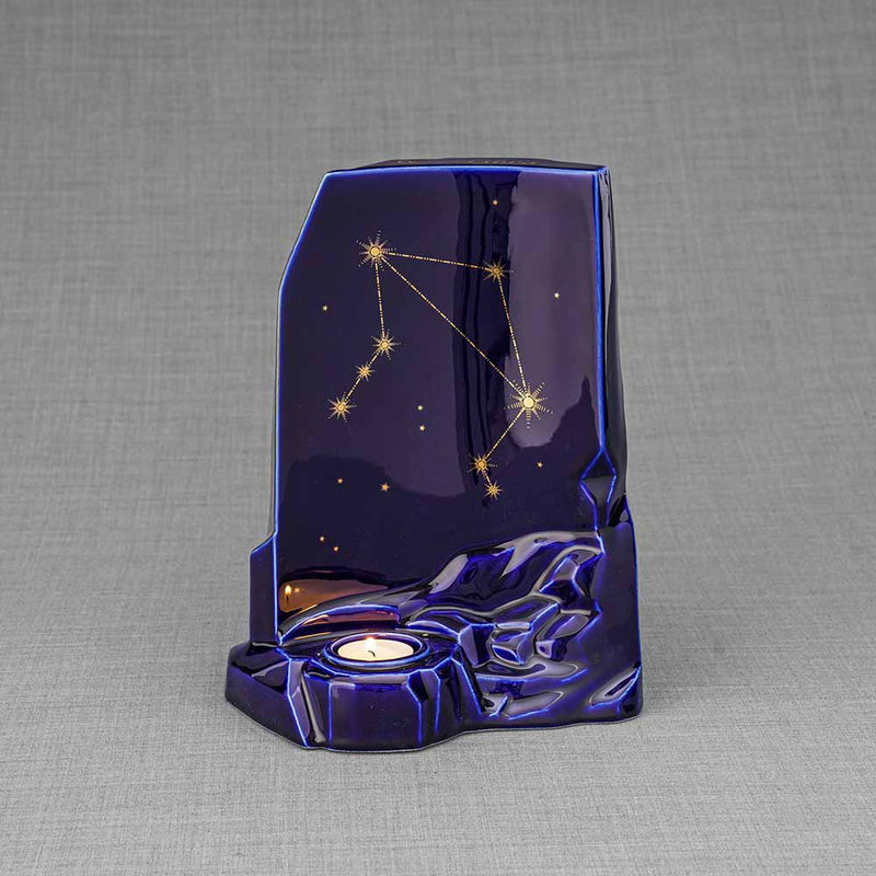 Zodiac Star Sign Adult Cremation Urn for Ashes Range Libra