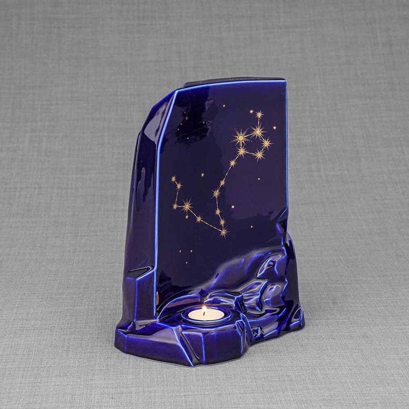 Zodiac Star Sign Adult Cremation Urn for Ashes Range Pisces Right Facing