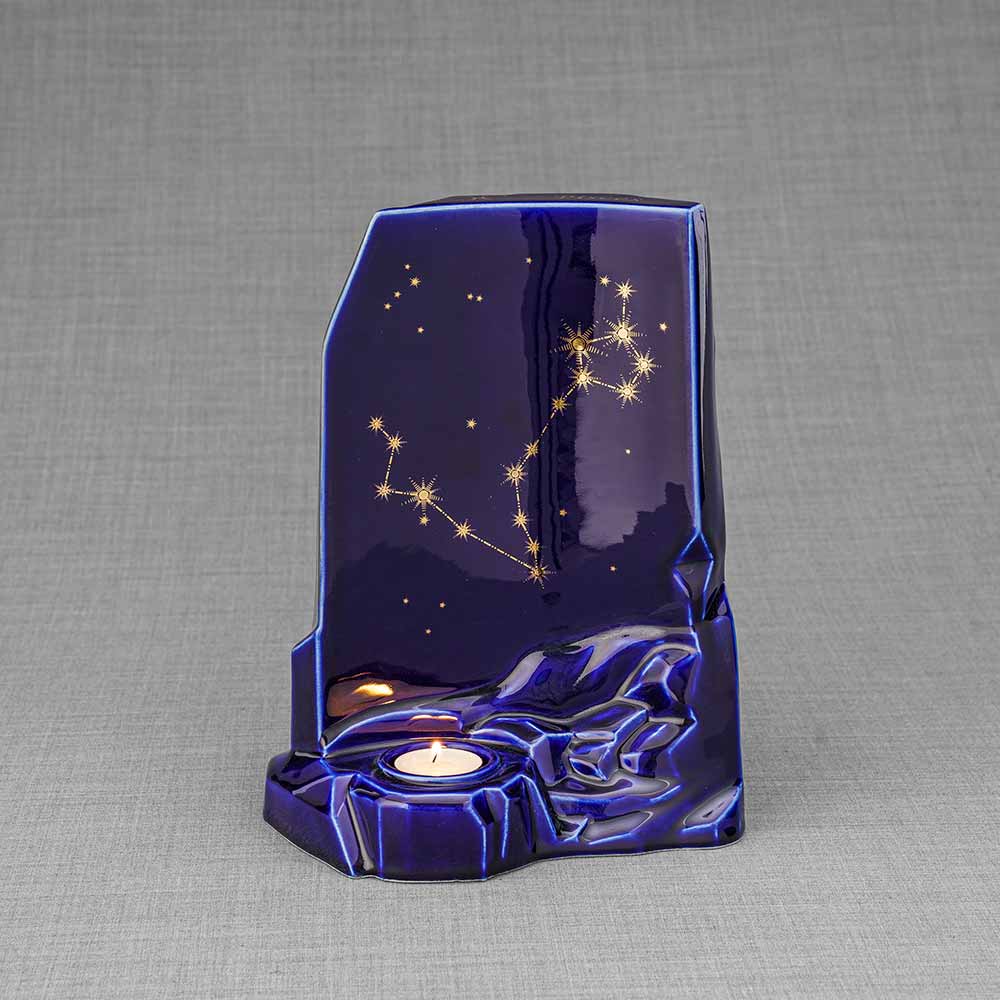 Zodiac Star Sign Adult Cremation Urn for Ashes Range Pisces