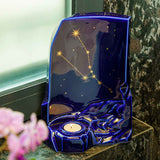 Zodiac Star Sign Adult Cremation Urn for Ashes Range Taurus On Window Shelf Top Angle