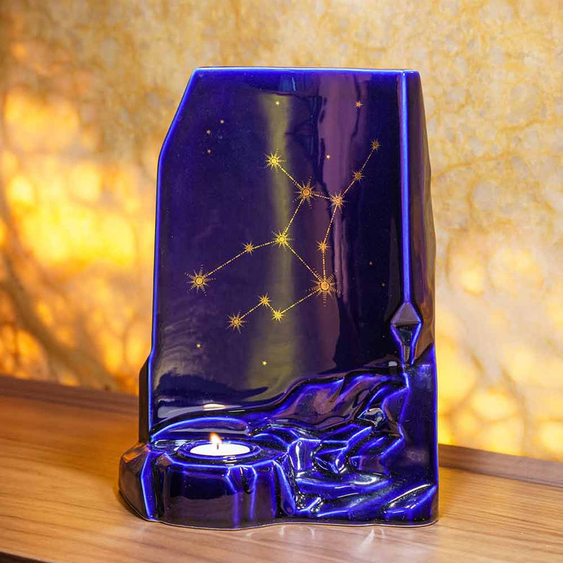 Zodiac Star Sign Adult Cremation Urn for Ashes Range Virgo On Shelf
