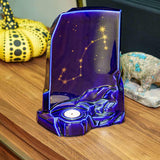 zodiac star sign adult cremation urn for ashes range scorpio on shelf